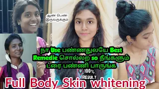 Skin whitening Home Remedie/ 100% Result and very Effective