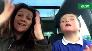 Video goes viral: mums' Down's syndrome doing carpool karaoke