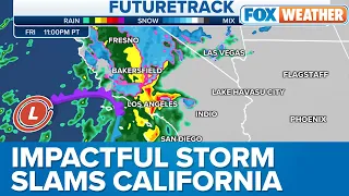 Impactful Storm Brings All Types of Winter Precipitation to California