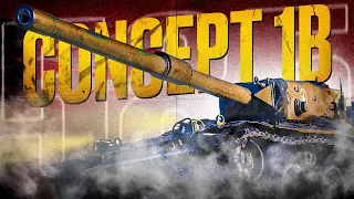 Concept 1 B Удержит ли псевдо статист 4300 среднего ? Tanks blitz