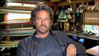 Gerard Butler talks about surfing in Chasing Mavericks