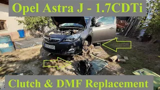 Opel Astra J 1.7CDTi - Clutch & DMF Replacement