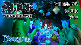 Alice in Wonderland - Disneyland - Full Ride POV [4k UHD - 60fps]