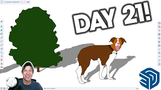 Learn SketchUp in 30 Days DAY 21 - FACE ME Components!