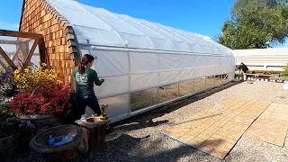 Upgrading our Cold Frame to a Greenhouse! 🌿 // Garden Answer