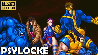 Psylocke Full Playthrough - XMEN Mutant Apocalypse (No Losses 1CC) LongPlay 1 Credit Ending