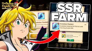 How To Farm SSR Pendants Quick And Easy In Seven Deadly Sins: Grand Cross