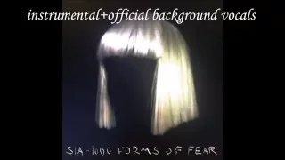 Sia - Chandelier Instrumental + Official Background Vocals +  Karaoke/Lyrics (in Subtitles)