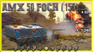 AMX 50 Foch (155) - Mastery - 4824 damage - 5 kills