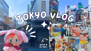 japan vlog | exploring tokyo, anime & bl shopping, haul