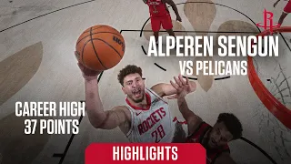 Alperen Sengun Career High 37 Points 12/23/23 l Houston Rockets