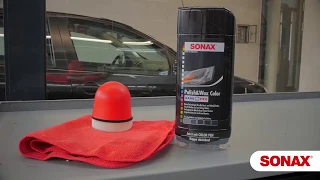 How to use SONAX Polish & Wax Color NanoPro