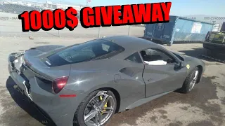 Rebuilding Ferrari 488 [Part 3]+1000$ GIVEAWAY (VIDEO #68)