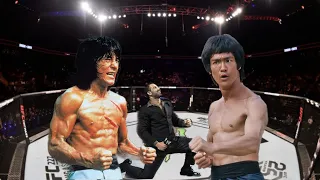 UFC4 Bruce Lee vs Jackie Chan EA Sports UFC 4