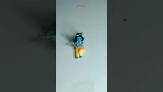 How To Make Lord Krishna || Krishna Idol With Clay #shorts #मिvaan #krishna #clay #diy #radhekrishna