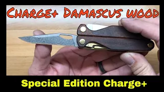 Leatherman Charge+ Damascus Wood