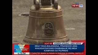 BP: Mga taga-Balangiga, pinanood ang makasaysayang pagbabalik ng mga kampana sa Pilipinas