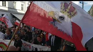 80 ROCZNICA RZEZI WOŁYŃSKIEJ / MARSZ PAMIĘCI - WARSZAWA 11.07.2023 cz. 3 KU CZCI OFIAROM LUDOBÓJSTWA