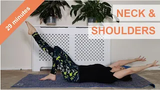 Neck and shoulders Pilates class | Pilates Live