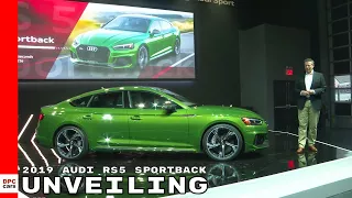 2019 Audi RS5 Sportback Unveiling