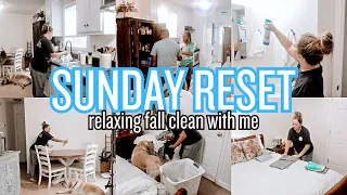 FALL SUNDAY RESET | WEEKLY CLEANING MOTIVATION | FALL CLEAN WITH ME