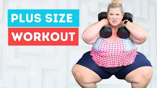 TIME TO LEVEL UP!!!!!  PLUS SIZE FULL BODY WORKOUT VLOG