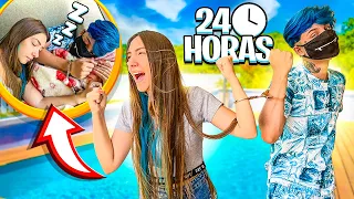 24 HORAS ALGEMADO COM A JESSICA (Tirei a máscara)