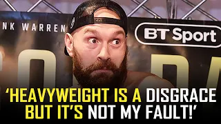 'It's NOT Tyson Fury's fault that Heavyweight is a DISGRACE'?? 🤔