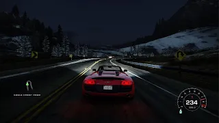 AUDI R8 Pendulum Watercolor song (MOUNTAIN PARK) NFS Hot Pursuit remastered PS5