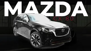 "PHOTO TEASED " The All-New 2024 Mazda CX-80 Three-row Midsize SUV