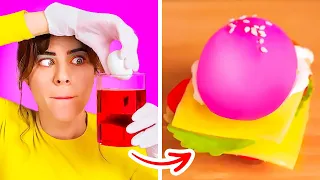 COOLE GADGETS VS. FOOD HACKS HERAUSFORDERUNG || Omas Küchentricks und geniale Ideen von 123 GO! GOLD