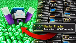 ALLE MINECRAFT BEDROCK ACHIEVEMENTS SAMMELN (1000+ EMERALDS)