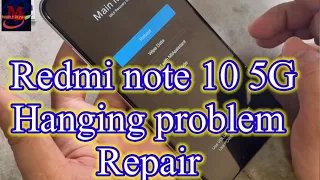 How to Redmi Note 10 5G MIUI logo hanging problem repair #redminote105g #Redminote105ghardreset