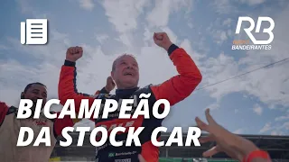 Aos 50 anos, Rubens Barrichello é bicampeão da Stock Car