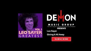 Leo Sayer - Giving It All Away
