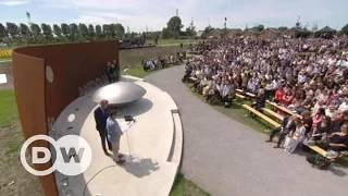 Пам'ятник жертвам MH17 в Нідерландах - репортаж DW з церемонії відкриття | DW Ukrainian