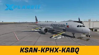 X Plane 11 | **NEW Toliss A321NEO** | San Diego, Phoenix & Albuquerque