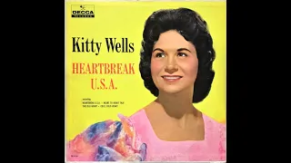 Kitty Wells "Heartbreak U.S.A."  complete mono vinyl Lp