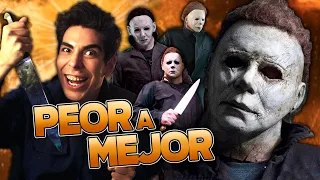 Las 13 Películas de HALLOWEEN de PEOR a MEJOR