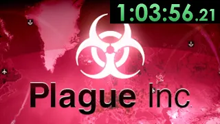 I got the world record for Plague Inc