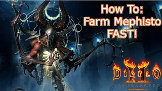 Learn How To Farm Mephisto FAST Before Season 3 | Speedrunner Tips | Diablo 2 Resurrected D2R