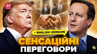🤯SCANDAL! Trump and Cameron discussed PEACE DEAL for Ukraine. Even Sunak reacted