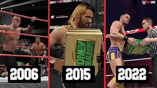 WWE EVERY MONEY IN THE BANK CASH IN EVER! (Updated 2022) - WWE 2K