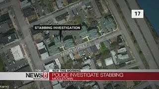 Person stabbed in large crowd in Middletown