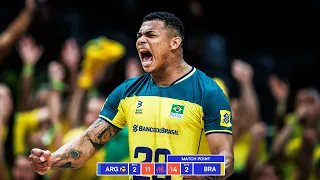 Darlan Souza DOMINATED Against Argentina in Men's VNL 2024 !!!