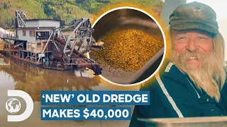 Tony Beets’ Old Dredge Makes $40,000 | Gold Rush