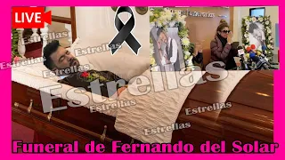 Lo inesperado que sucedió en el funeral de Fernando del Solar dejó a todos en shock