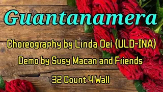 GUANTANAMERA |Line Dance | Choreo by Linda Oei (ULD-INA)| Desember 2022