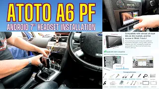 Installing An Atoto A6 PF Android 7" Head Set Into My mondeo Mk3