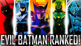 Ranking Evil Versions of Batman from Weakest to Strongest
